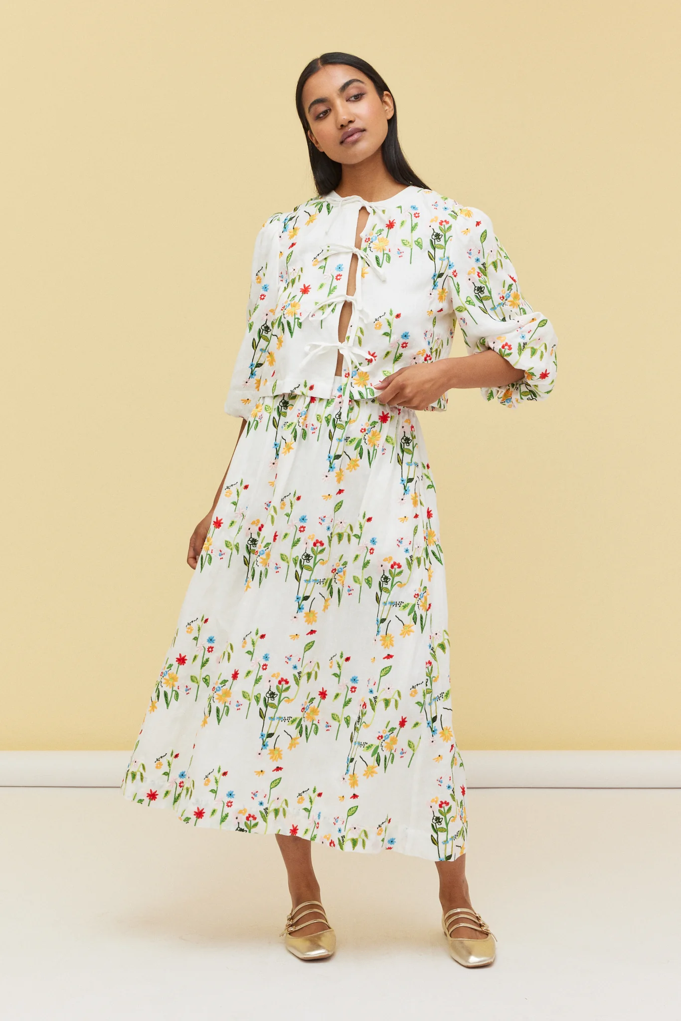 GIA SKIRT - GARDEN - Hercitys