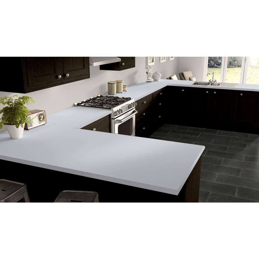 4 ft. x 10 ft. Laminate Sheet in White with Matte Finish - Hercitys