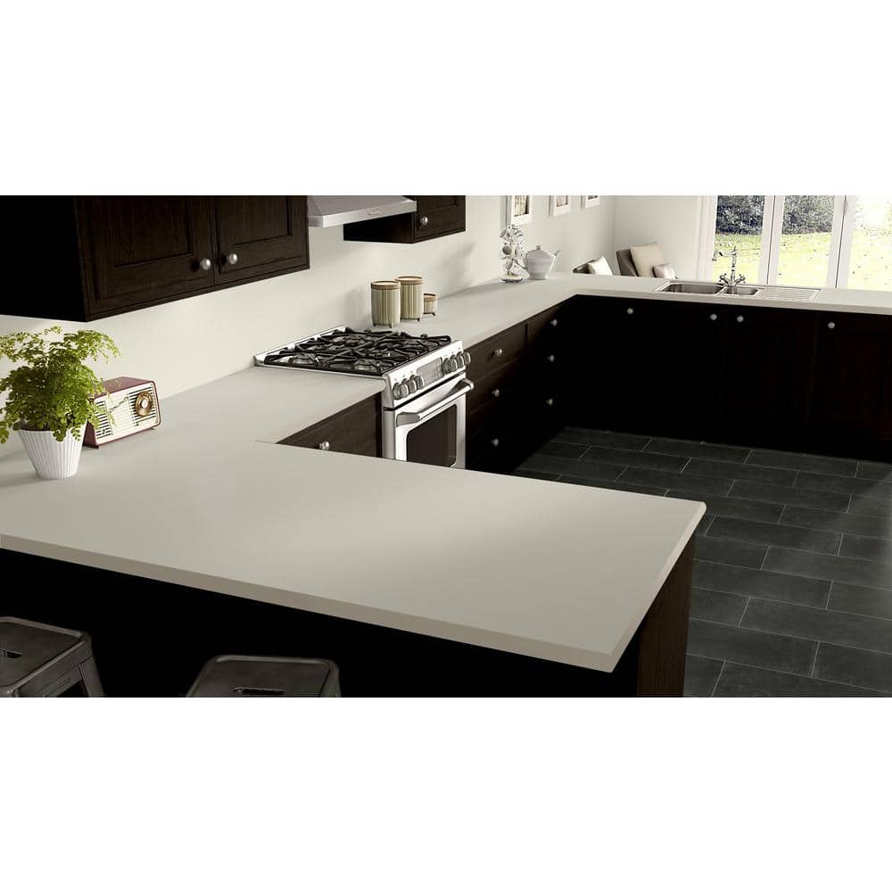 4 ft. x 8 ft. Laminate Sheet in Natural Almond with Matte Finish - Hercitys