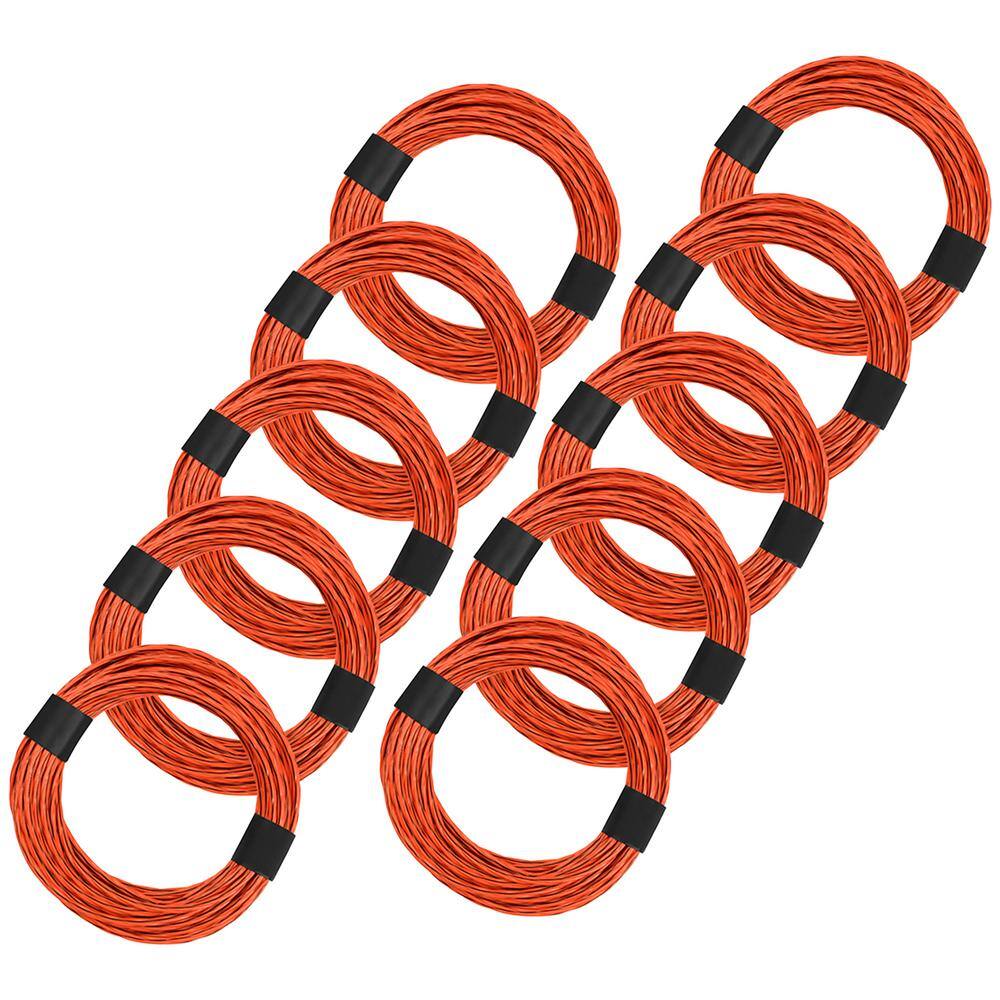 0.095 in. x 16 ft. Pre-Cut Spiral Line (10-Pack) - Hercitys