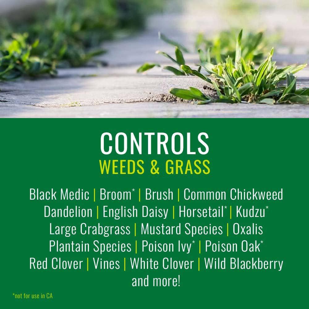 32 oz. Concentrate Grass and Weed Control with Root Kill - Hercitys
