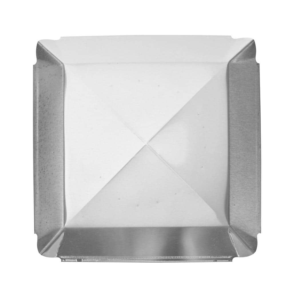 12 in. Round Slip-In Welded Leg Single Flue Chimney Cap in Stainless Steel - Hercitys