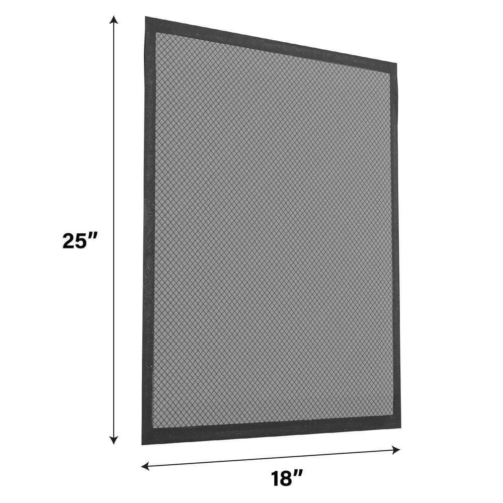 18 in. x 25 in. x 1 in. Flexible Permanent Washable Air Filter MERV 8 - Hercitys