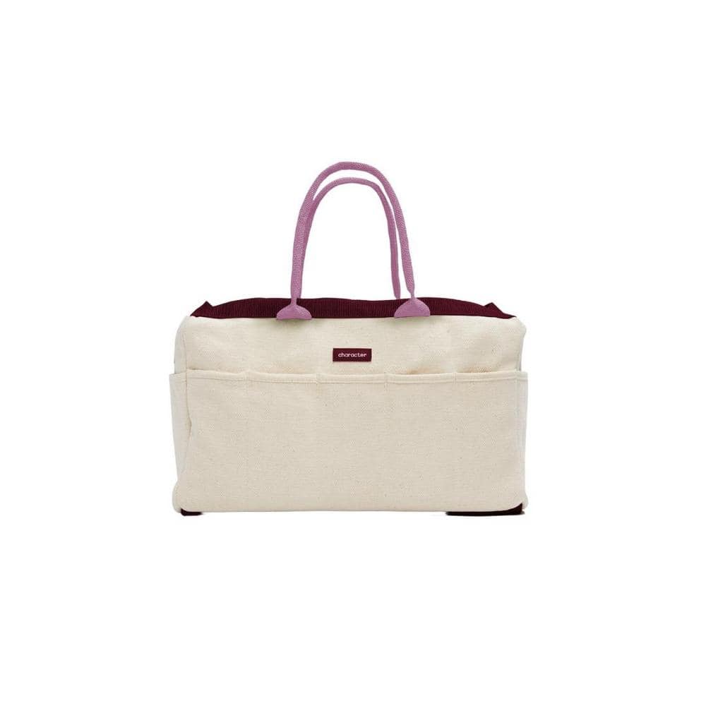 14 in. 9 Pocket Red Canvas Tool Bag - Hercitys