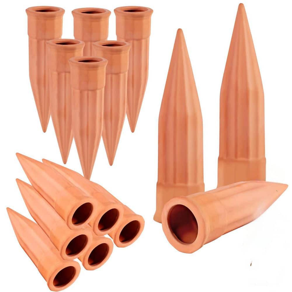 0.1 gal. Tree Watering Bag Plant Self-Watering Stakes Auto-Water Irrigation System for Indoor Outdoor Plants (15-Pack) - Hercitys