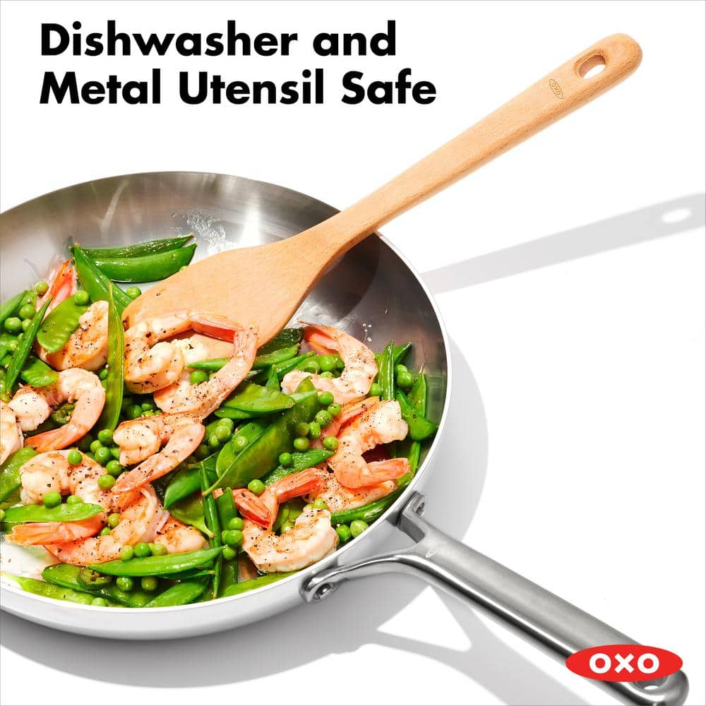 12 in. Stainless Steel Tri-Ply Mira Series Frying Pan - Hercitys