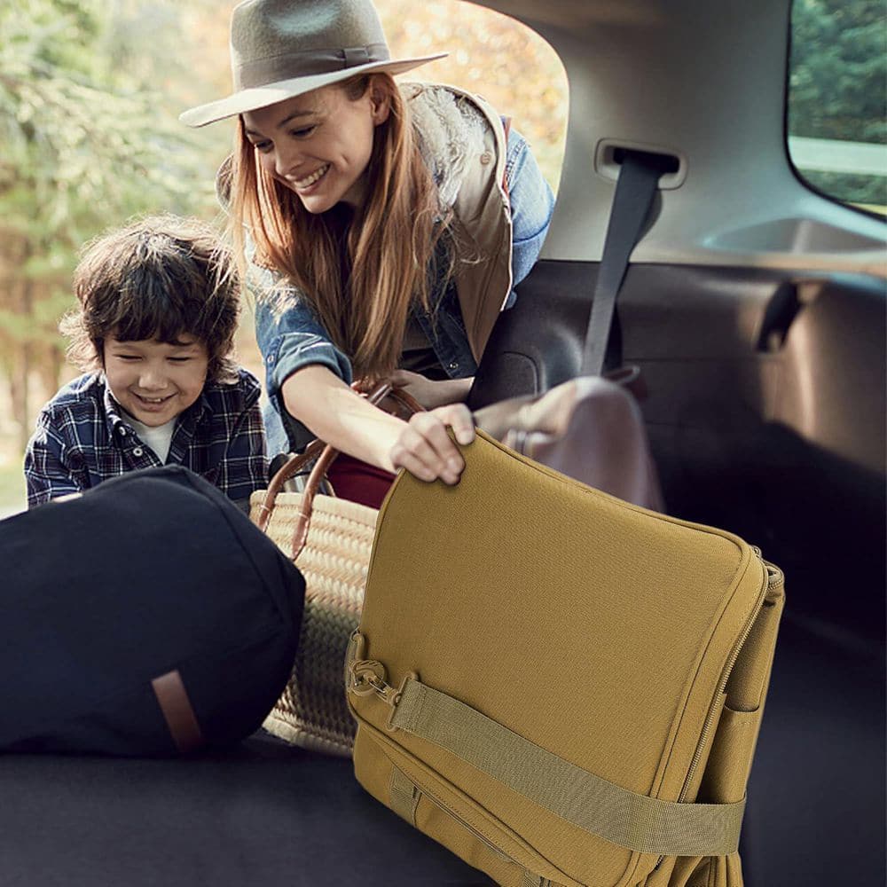 32 qt. Leakproof Insulated Soft-Side Cooler Bag Collapsible Portable Travel Outdoor Use for Camping, Beach, Fishing - Hercitys