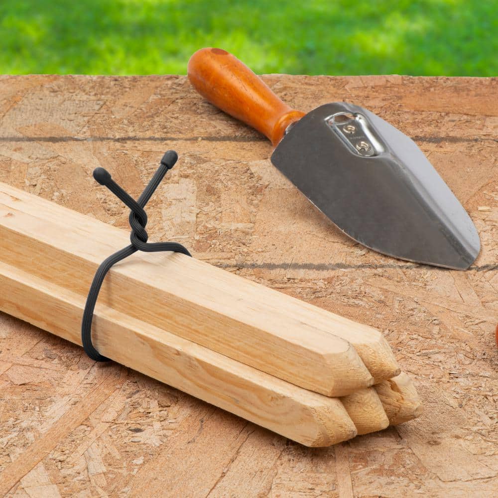 12 in. Gear Tie ProPack in Black (6-Pack) - Hercitys