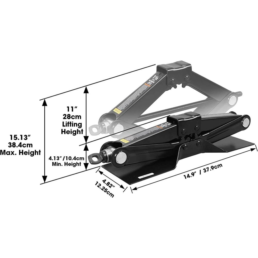 1.5-Ton Scissor Jack - Hercitys