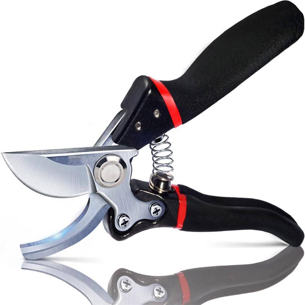2 in. Pruning Shears 1 in. Cutting Capacity, Black Professional Bypass - Hercitys