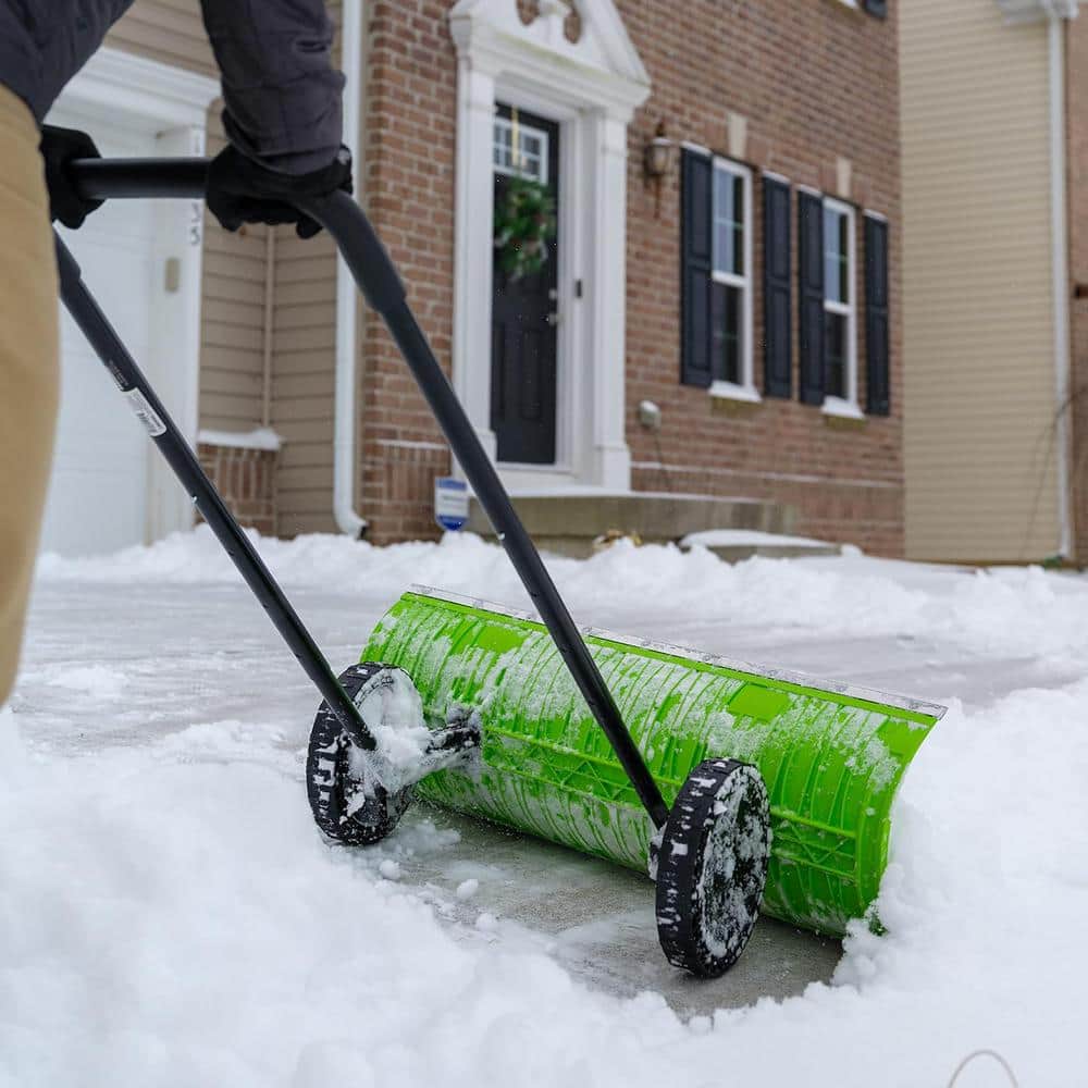 39 in. Dual-Sided Pusher Snow Shovel - Hercitys