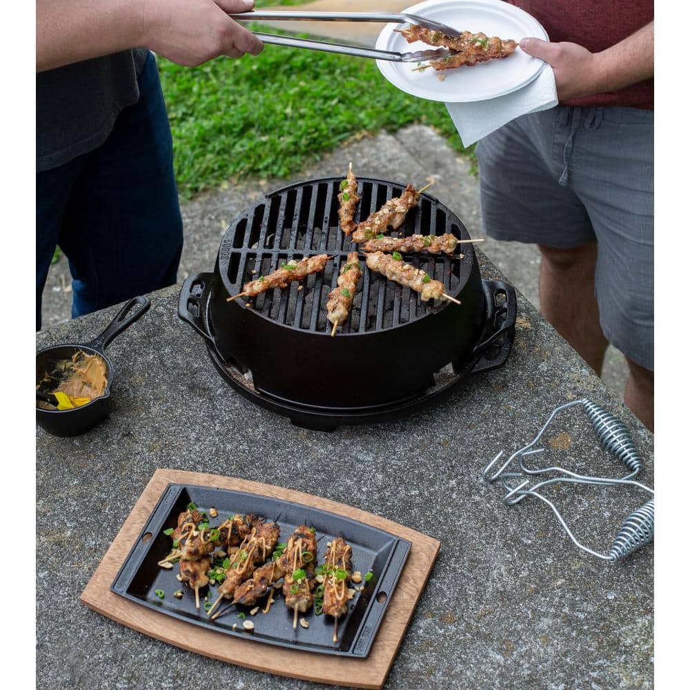 11.5 x 7.75 in. Rectangular Cast Iron Griddle - Hercitys