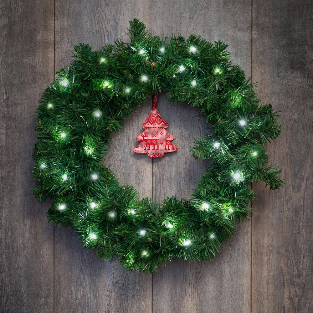 50-Light 13 ft. 8 in. White Lights Solar String Light - Hercitys