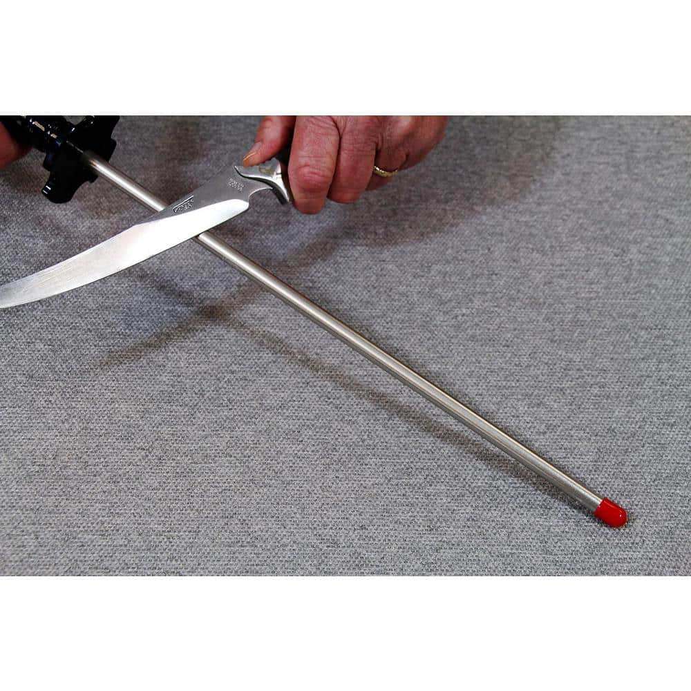 14 in. Fine Grit Diamond Honing Steel with Plastic Handle - Hercitys