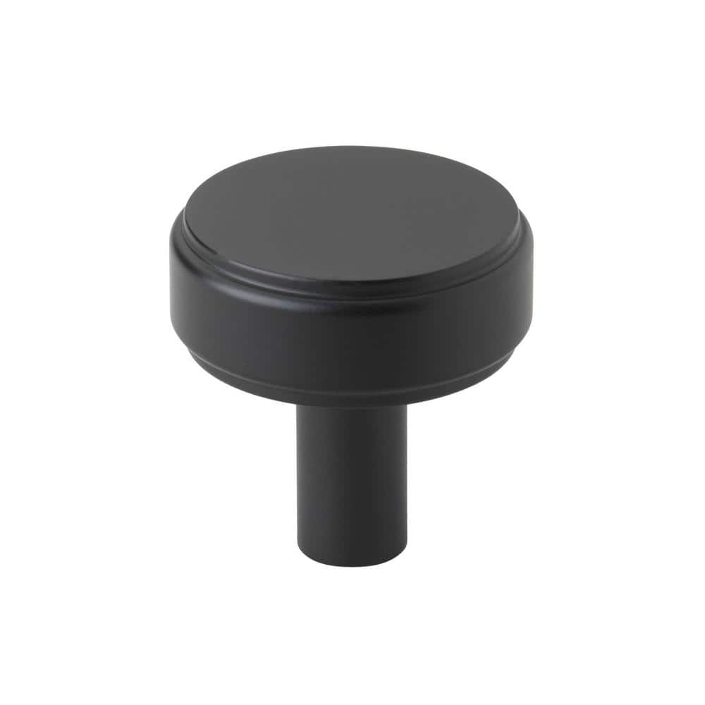 1-1/2 in. Solid Round Knurled Cabinet Knob – 5827-MB - Hercitys