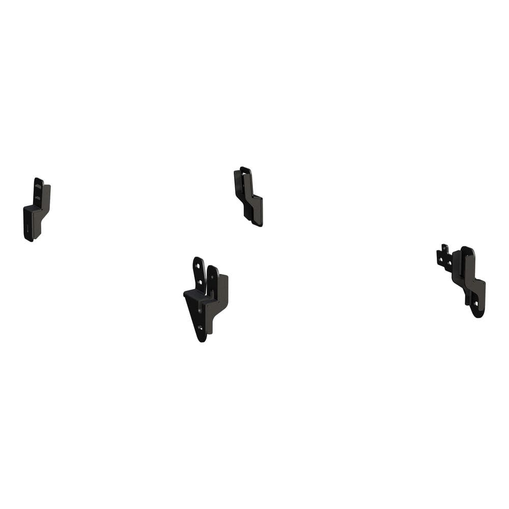 3-Inch Round Black Steel Nerf Bars, No-Drill, Select Dodge, Ram 1500, 2500, 3500 - Hercitys