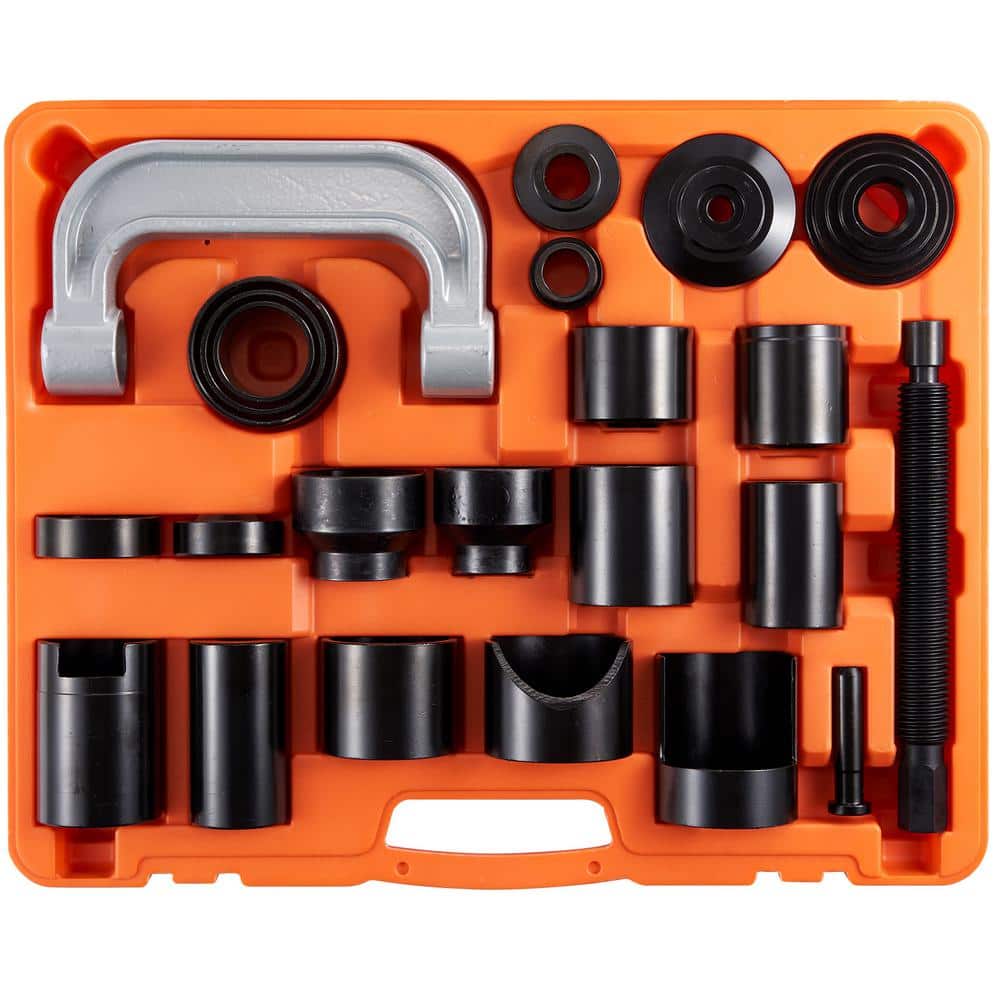 23 pcsTool Kit, Ball Joint Press Kit, C-press Ball joint Remove and Install Tools for Most 2WD and 4WD Cars, Heavy Duty - Hercitys