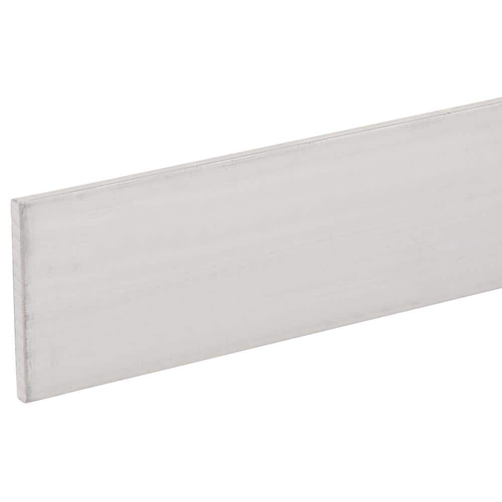 1-1/2 in. x 3 ft. – 1/8 in. Thick Aluminum Flat Bar - Hercitys