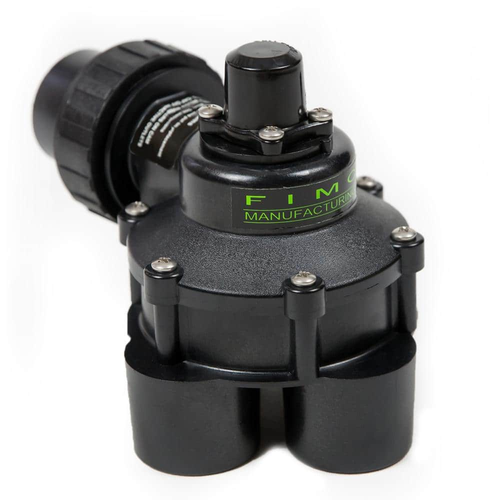 1-1/4 in. Mini 4 Outlet Indexing Irrigation Valve with 2, 3 and 4 Zone Cams - Hercitys