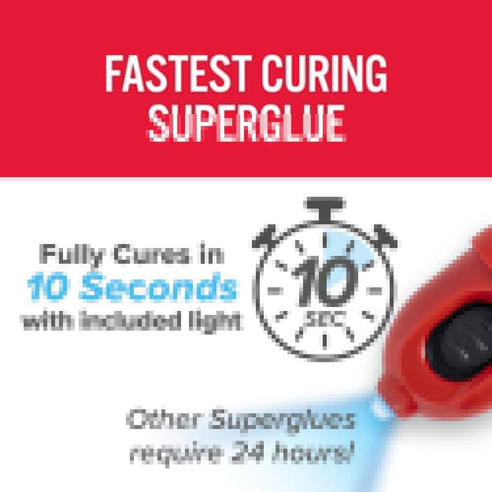 0.18 oz. SuperWeld Light Activated Glue - Hercitys