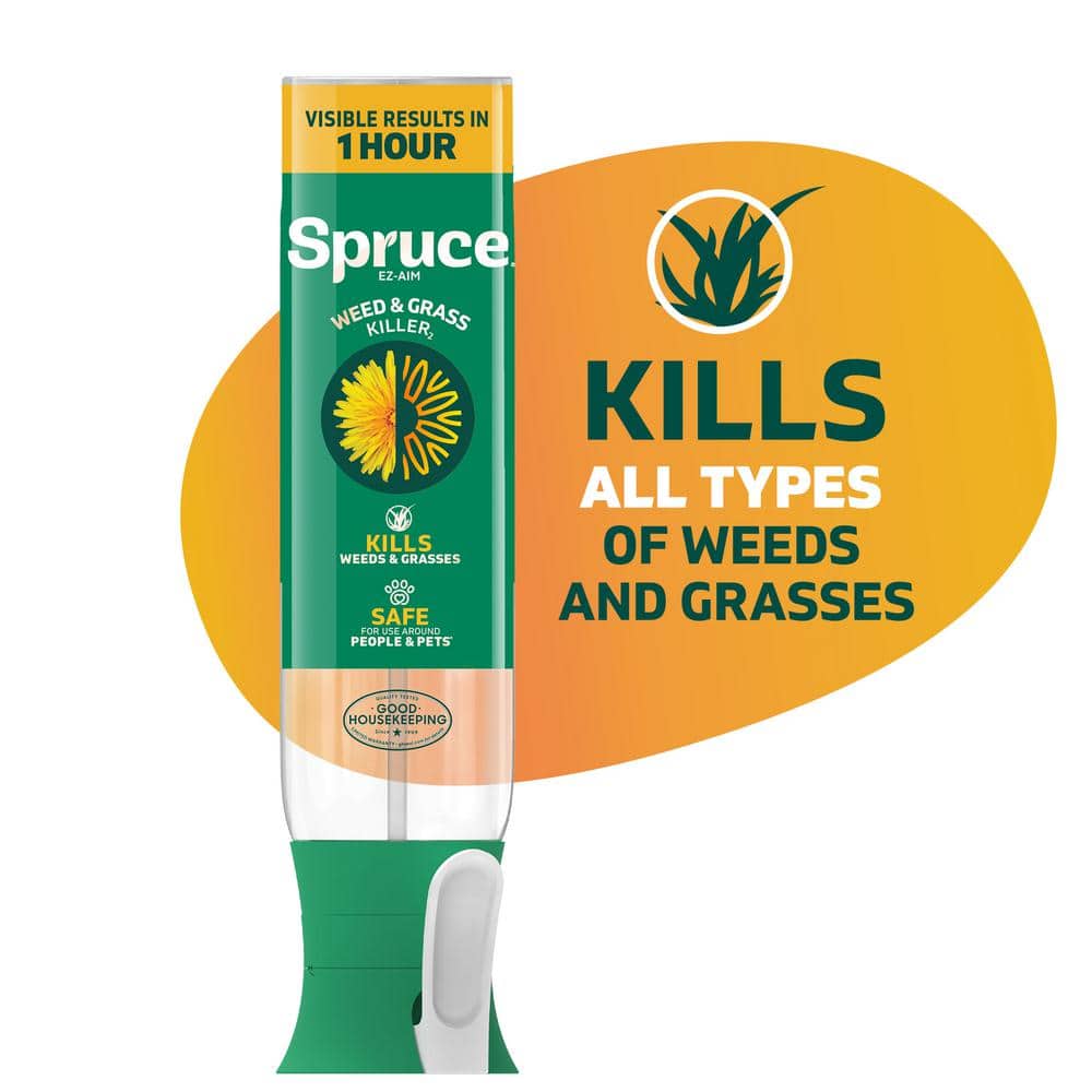 10 oz. EZ Aim Spray Weed and Grass Killer- Twin Pack - Hercitys