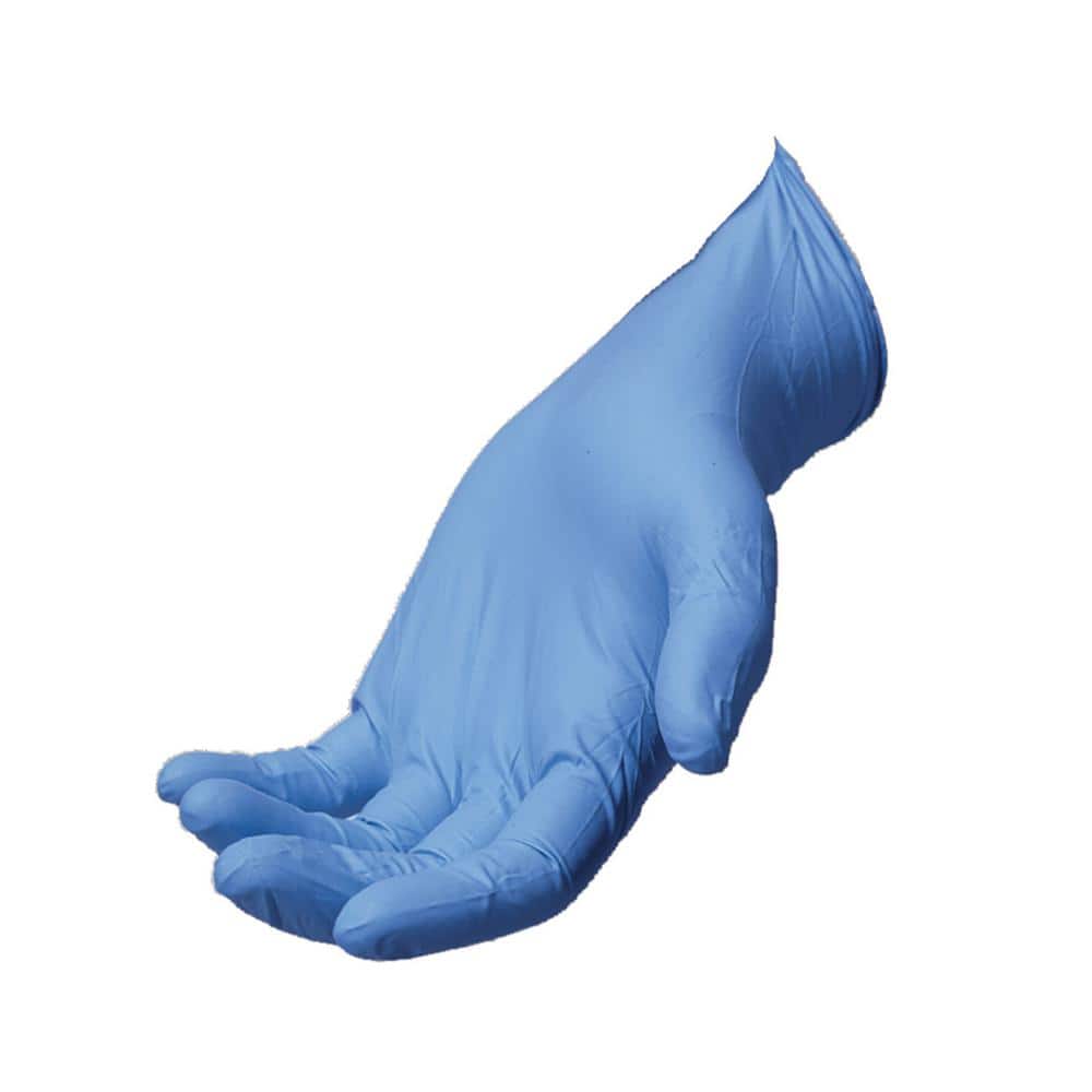 10-Count Disposable Nitrile Gloves - Hercitys