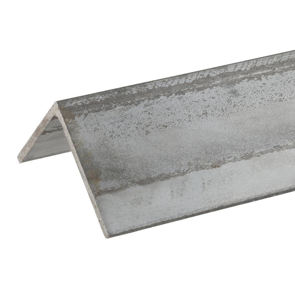 2 in. x 4 ft. – 1/8 in. Thick Plain Steel Angle - Hercitys