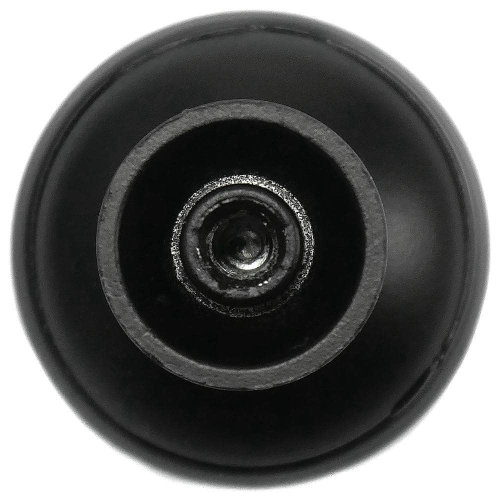 1.4″ Hollow Steel Cabinet Knob – Matte Black (25-Pack) - Hercitys
