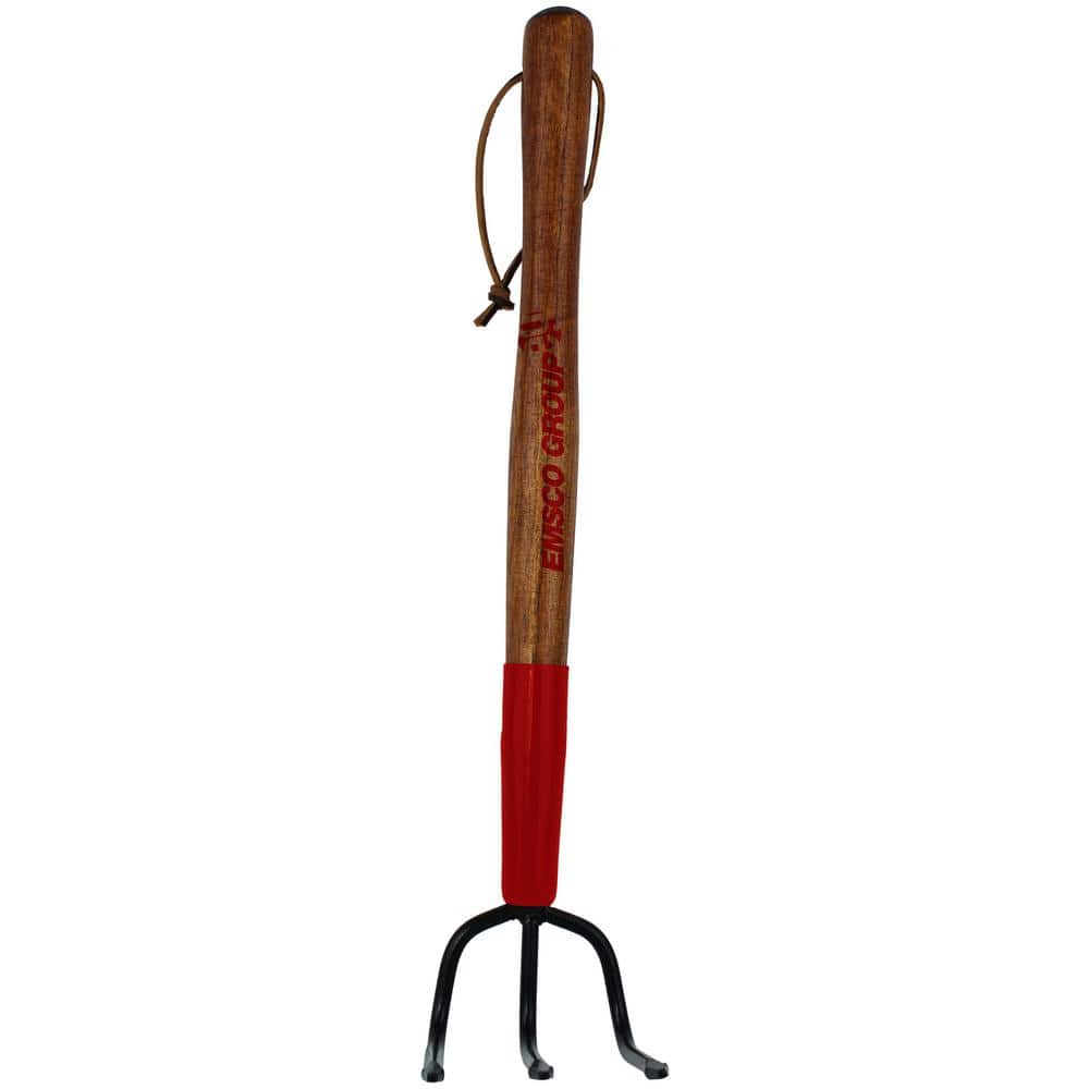 15 in. 3-Tine Forged Handle Hand Cultivator - Hercitys