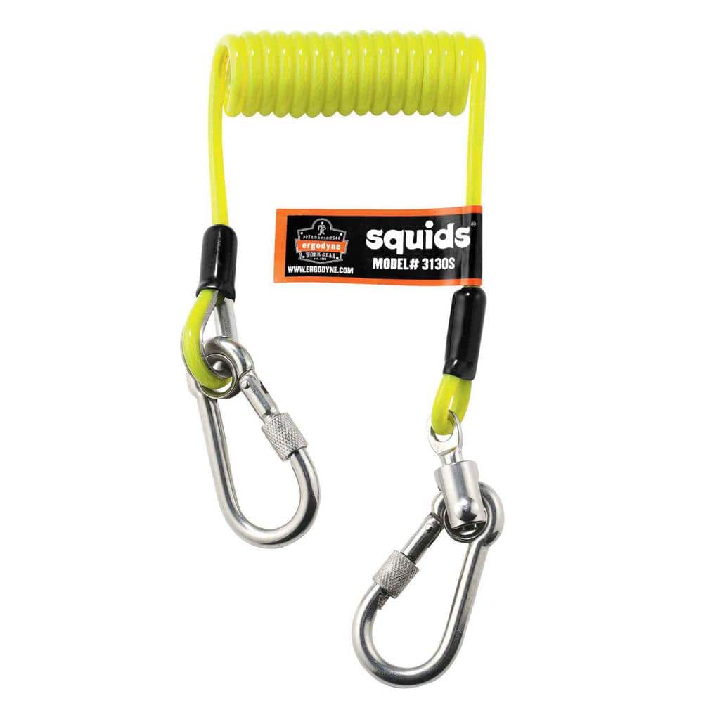 2 lbs. Coiled Cable Tool Lanyard - Hercitys