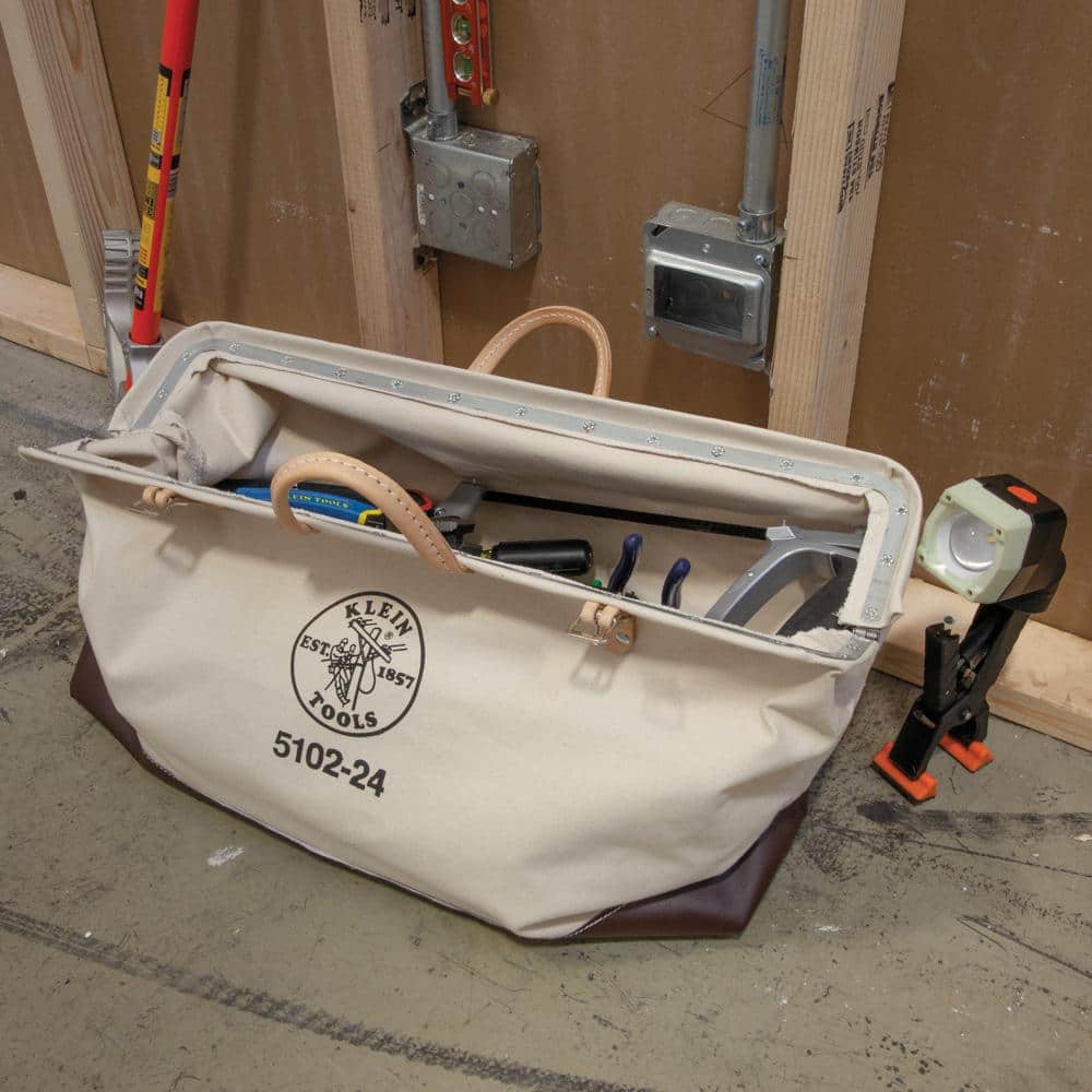 24 in. Canvas Tool Bag - Hercitys
