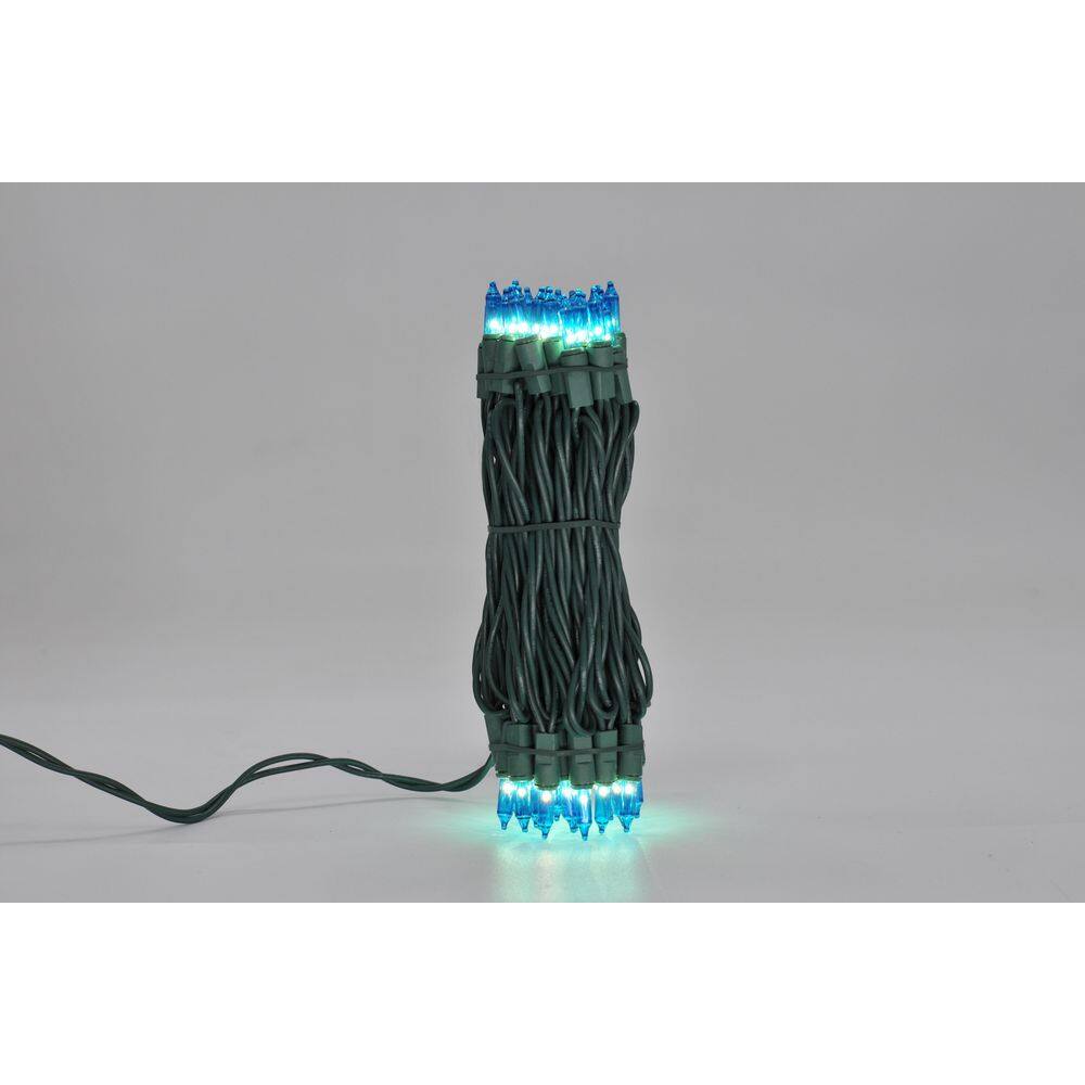 100-Light Designer Strands Blue Mini Christmas Lights - Hercitys