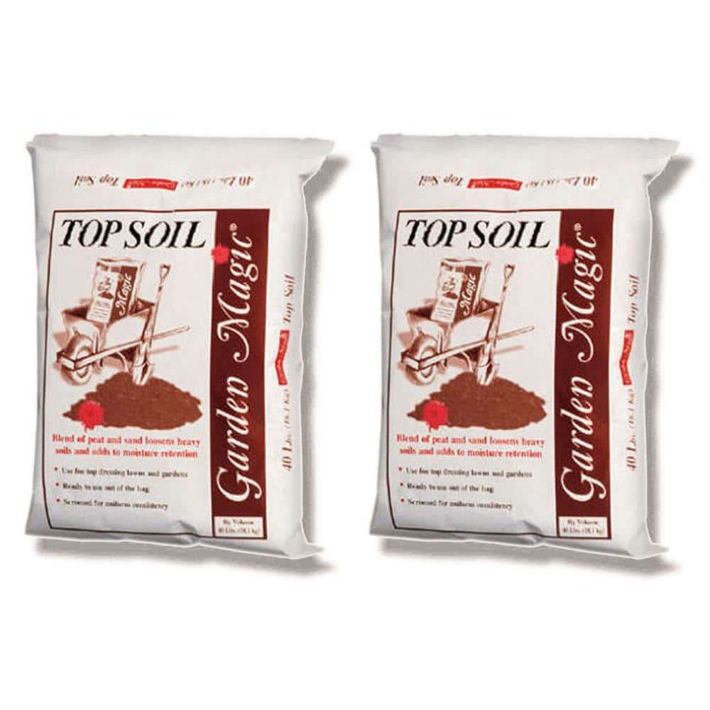 40 lbs. Garden Magic Organic Planting Potting Soil Bag (2-Pack) - Hercitys
