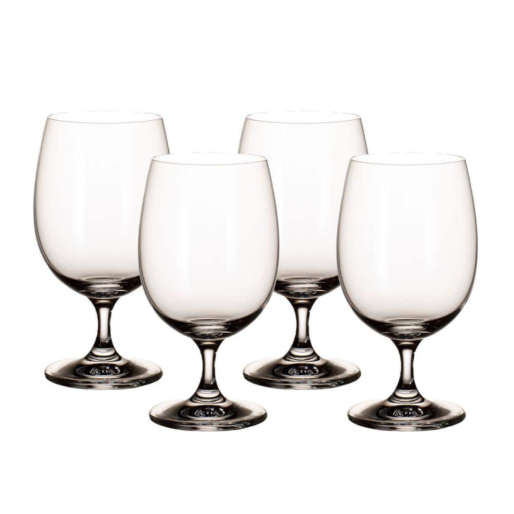 11 oz. La Divina Water Goblet Glass Set (Set of 4) - Hercitys