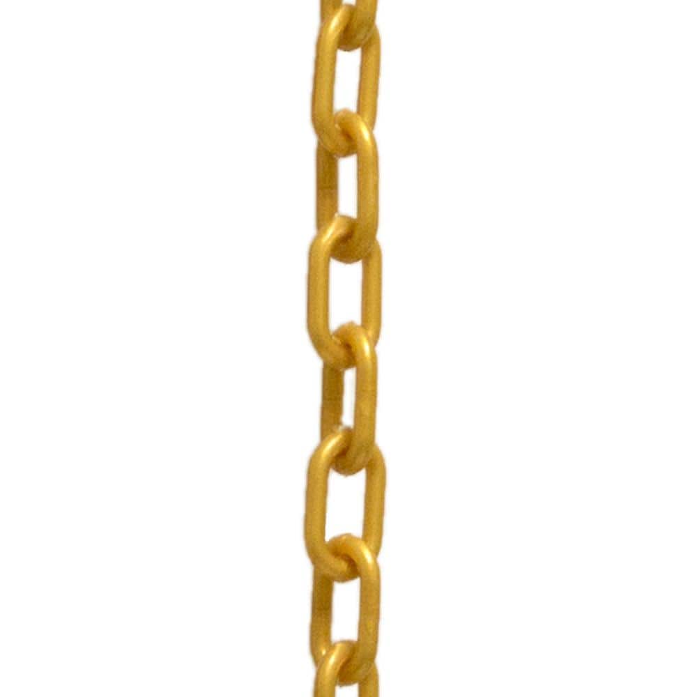 3 in. (#10, 76 mm) x 25 ft. Gold Plastic Chain - Hercitys