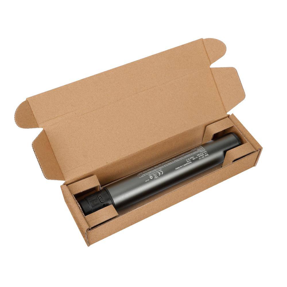 10000 Lumens Dual Power Aluminum Flashlight 7.4-Volt 4600mAh Rechargeable Replacement Battery - Hercitys