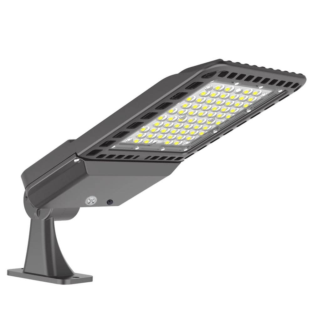 1000-Watt Equivalent Integrated LED Bronze Dusk to Dawn LED Area Light Arm Mount 5000k, IP65 - Hercitys