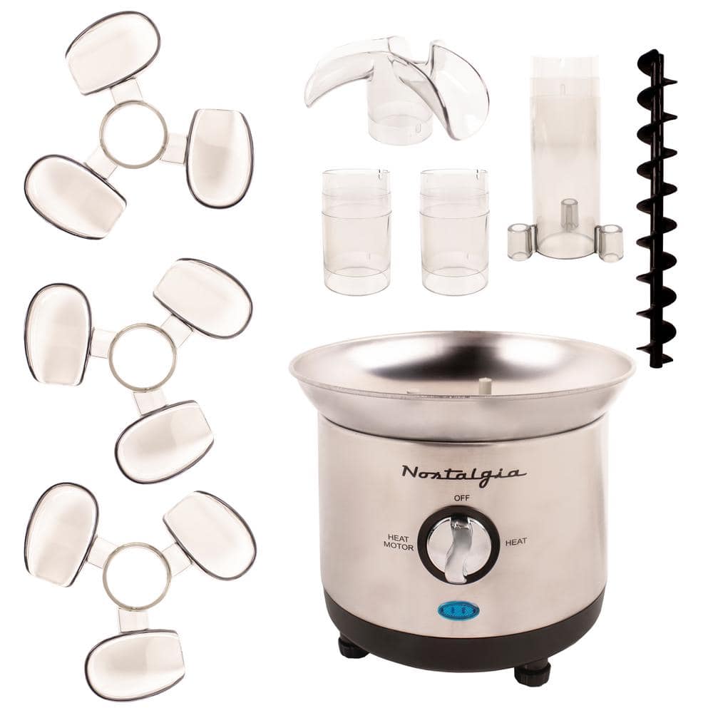 1 qt. Stainless Steel Cascading Chocolate Fondue Pot - Hercitys