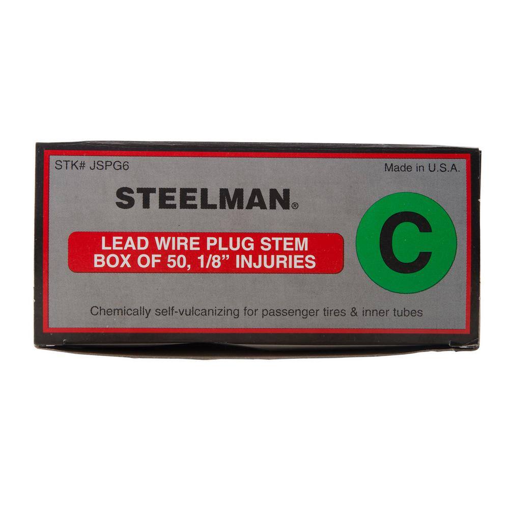 1/8 in. Tire Repair Pull Through Plug with Lead (50-Box) - Hercitys