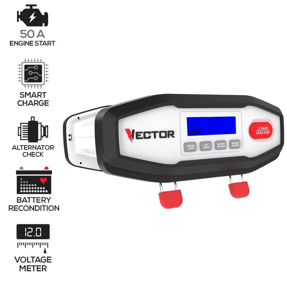 50 Amp Battery Charger/Maintainer - Hercitys