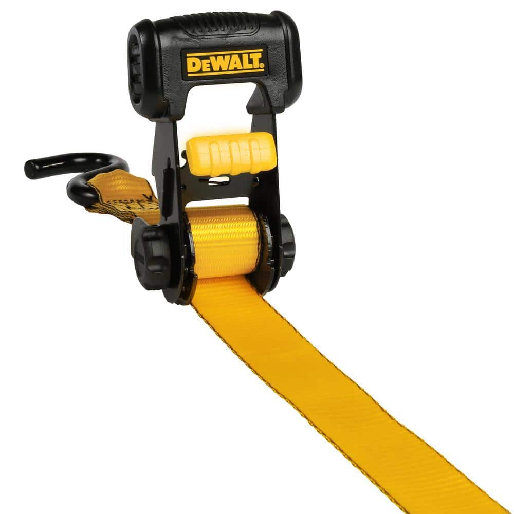 1.25 in. x 16 ft. Ratchet Tie-Down Straps 3000 lbs. Break Strength (4-Pack) - Hercitys