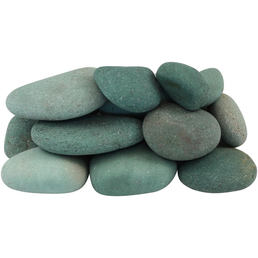 0.25 cu. ft. 1 in – 3 in. Tahiti Green Beach Pebbles - Hercitys