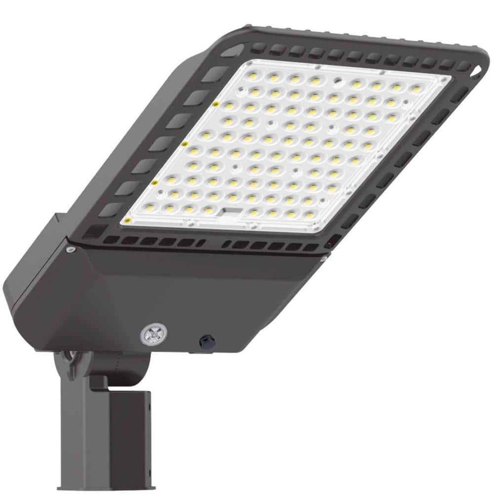 1500-Watt Equivalent Integrated LED Parking Lot Area Light,5000K Slip Fitter,39000 Lumens Dusk to Dawn Commercial Light - Hercitys