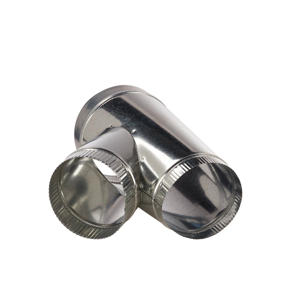 10 in. x 8 in. x 6 in. Galvanized Steel Wye - Hercitys