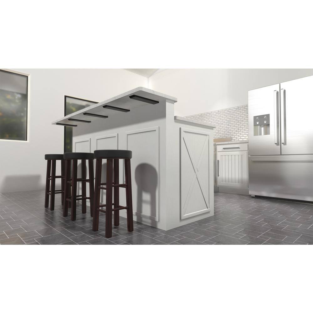 20 in. Aluminum Knee Wall Countertop Support Bracket - Hercitys