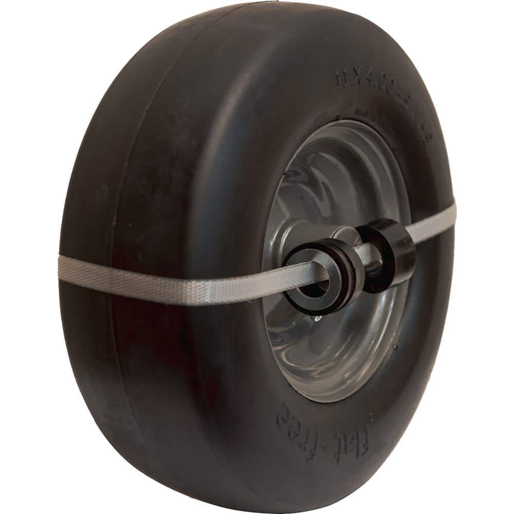 11 x 4.00-5 Flat-Free PU Assembly with Bushing (3/4 in. ) Kits - Hercitys