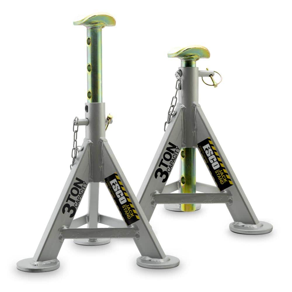 3-Ton Performance Axle Jack Stands, Auto Car Truck 4×4 Off Road, 1-Pair - Hercitys