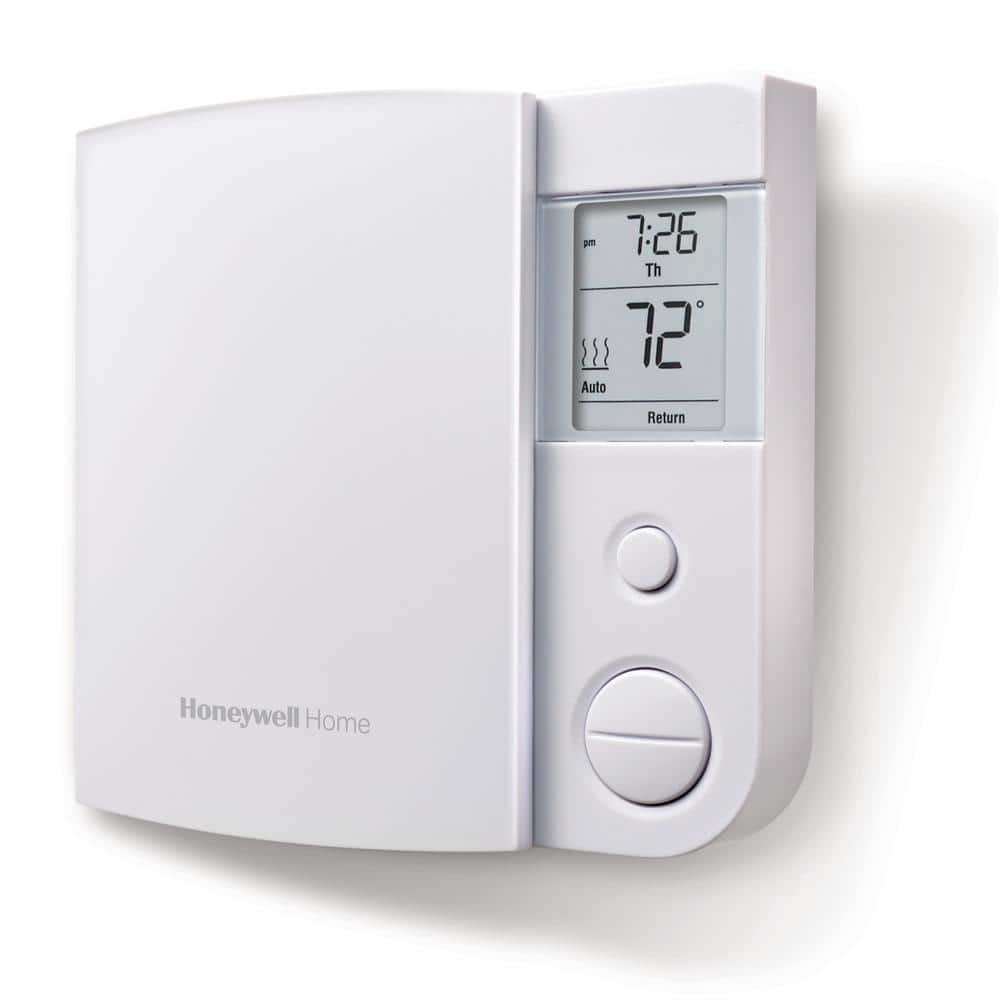 5-2 Day Baseboard Programmable Thermostat with Digital Backlit Display - Hercitys