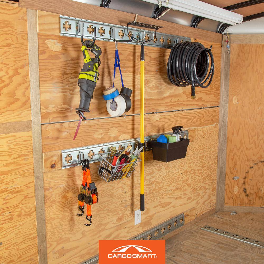 12 in. W x 6 in. H Medium Plastic Track Bin - Hercitys