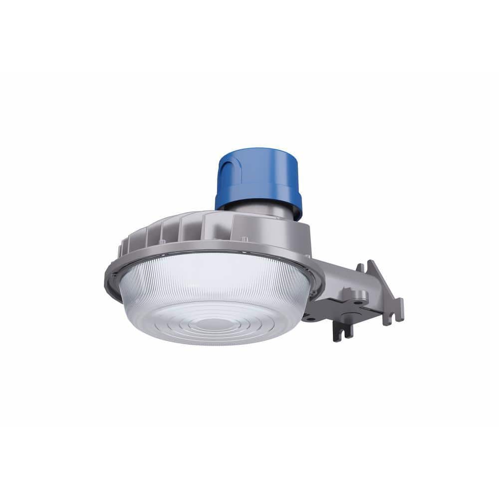 450W Equivalent Integrated LED High-Performance Gray Dusk to Dawn Outdoor Area Light, 6000 Lumens - Hercitys
